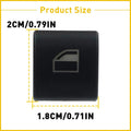 Window Switch Button Cap for BMW E46 323i 325i 330i M3 323ci 325ci 330ci (1998–2006)