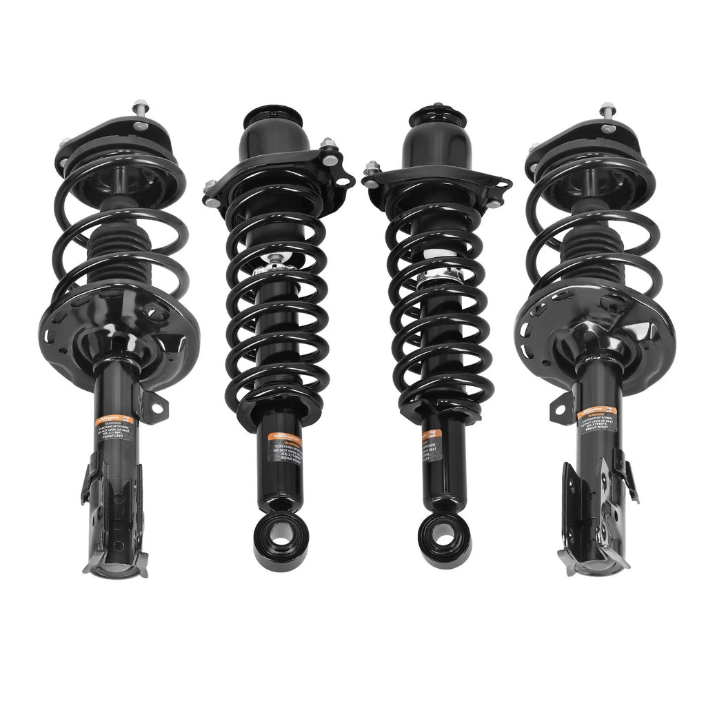4X Complete Strut Coil Spring & Rear Shock for Toyota Corolla (2014–2019)