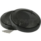 6.5" Black Lower Vented Speaker Grills for Harley Touring (1983-2024)
