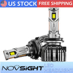2X H9 H8 H11 LED Headlight Bulbs 32000LM 6500K for NOVSIGHT