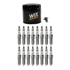 Wix Engine Oil Filter & NGK 16 Iridium IX Spark Plugs for Aspen Magnum (2007–2009)