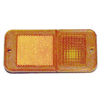 Replacement Driver/Passenger Front Amber Marker Light Assembly w/o Chrome Trim
