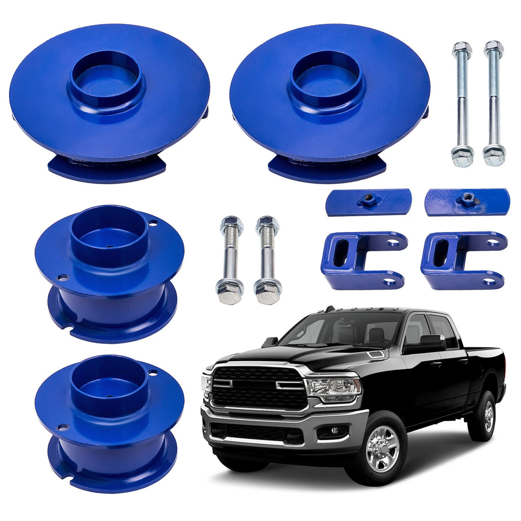 3" Front +1.5" Rear Lift Kit Spacers for Dodge Ram 2500 (2014–2020)