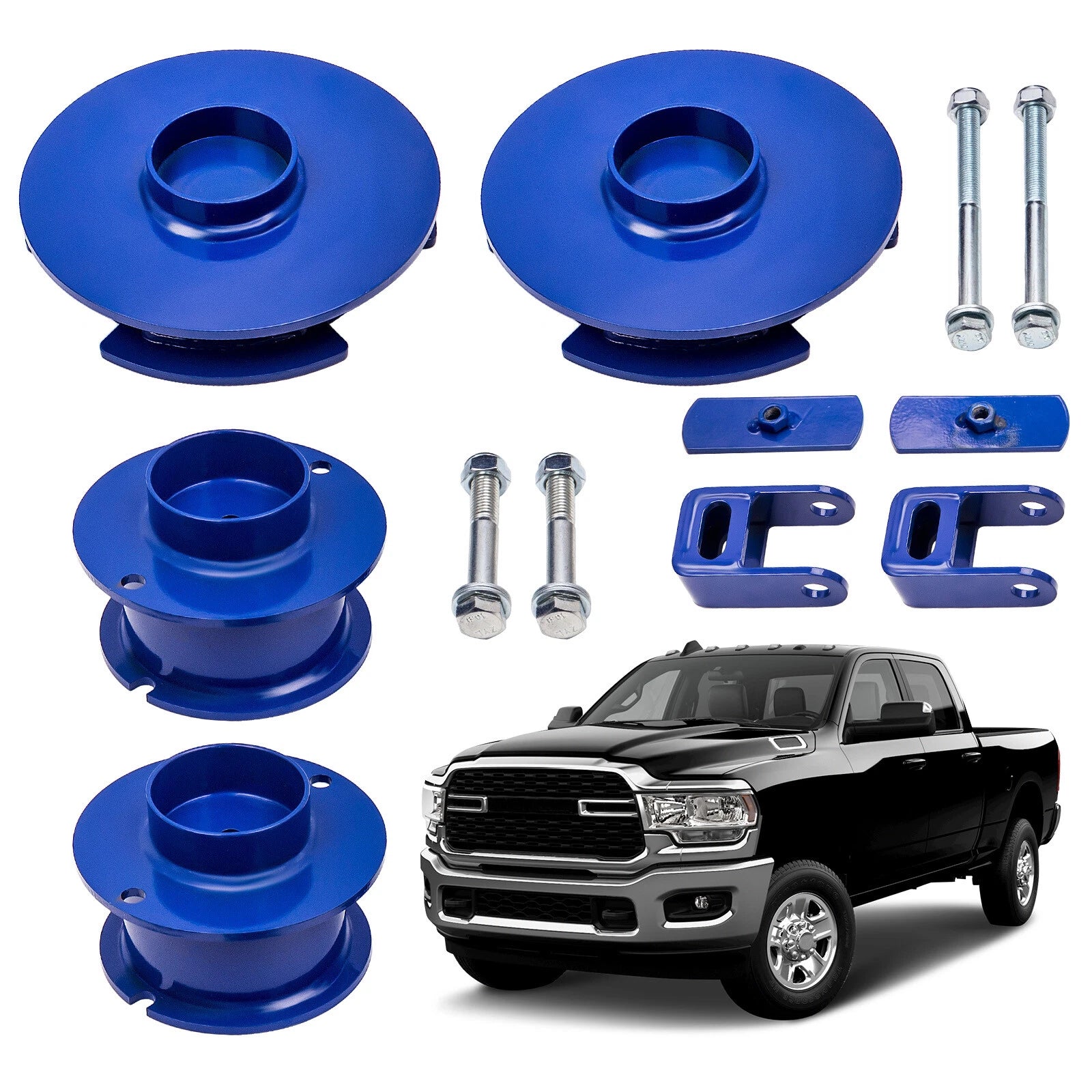 3" Front +1.5" Rear Lift Kit Spacers for Dodge Ram 2500 (2014–2020)