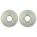 Set of 2 Bosch QuietCast Rear Disc Brake Rotors for Hyundai Sonata (2011–2019)
