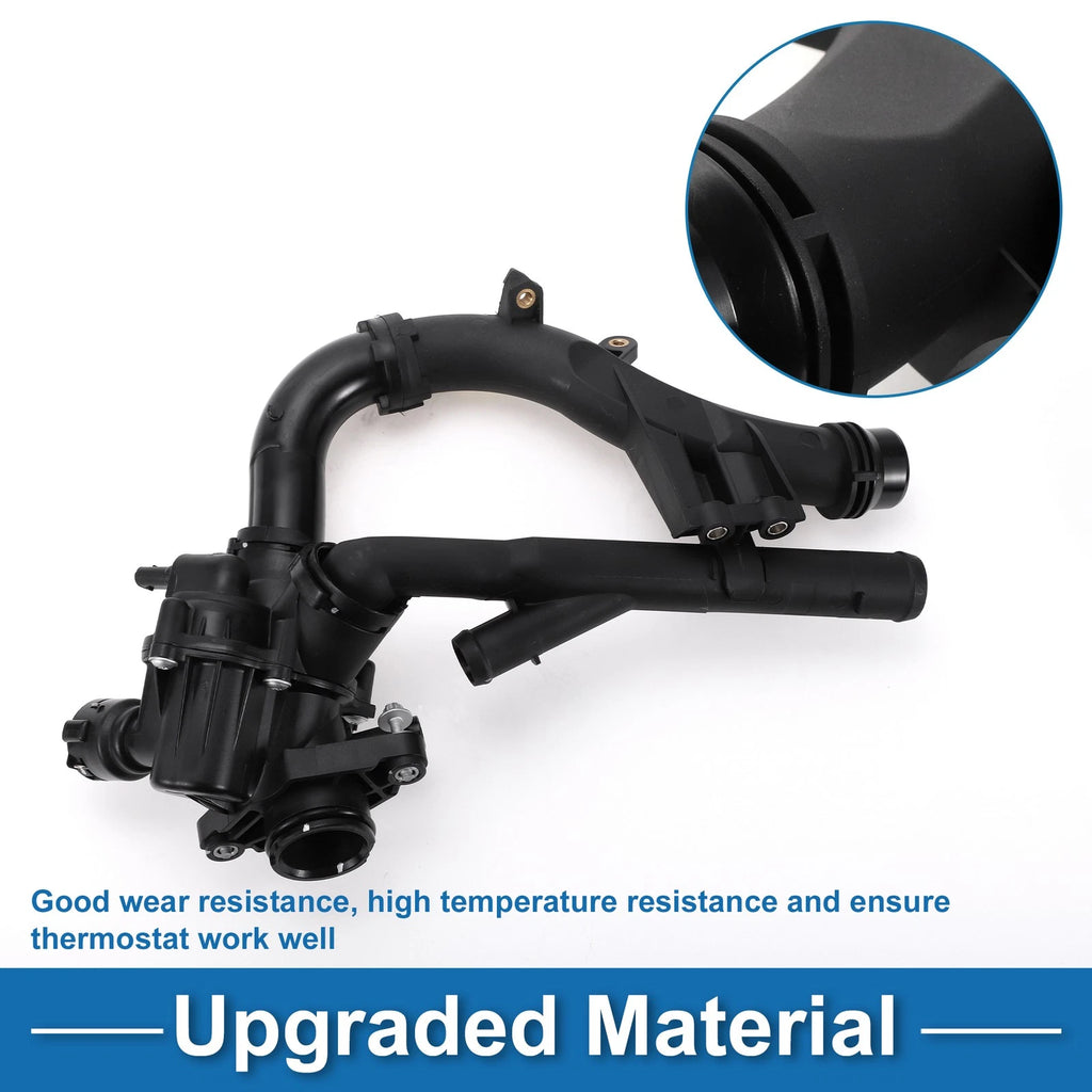 Engine Coolant Thermostat Housing Assembly for Mercedes-Benz C-Class E-Class (2001–2015)
