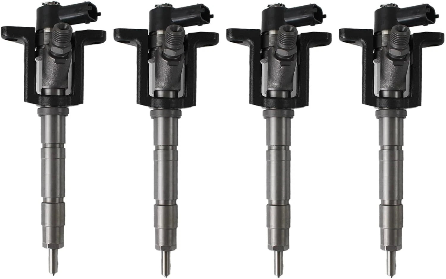 Set of 4 Fuel Injectors 0445120076 for Mitsubishi Fuso 4M50 (1990–2005)
