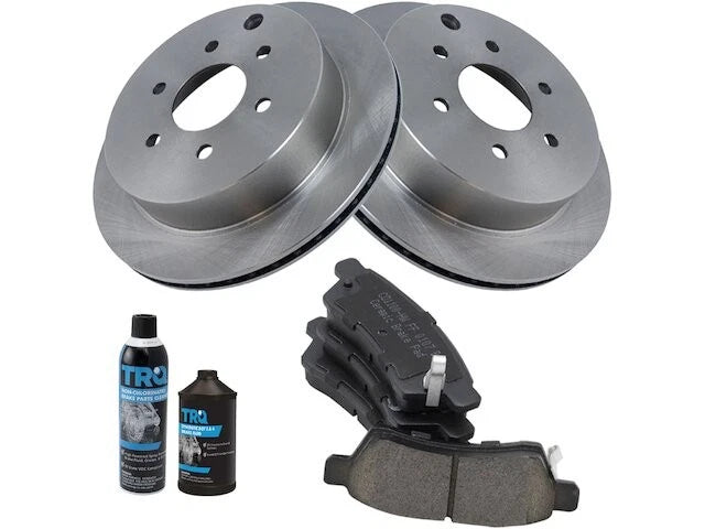 Rear Brake Pad and Rotor Kit for Suzuki Equator (2009–2012) SC292TV