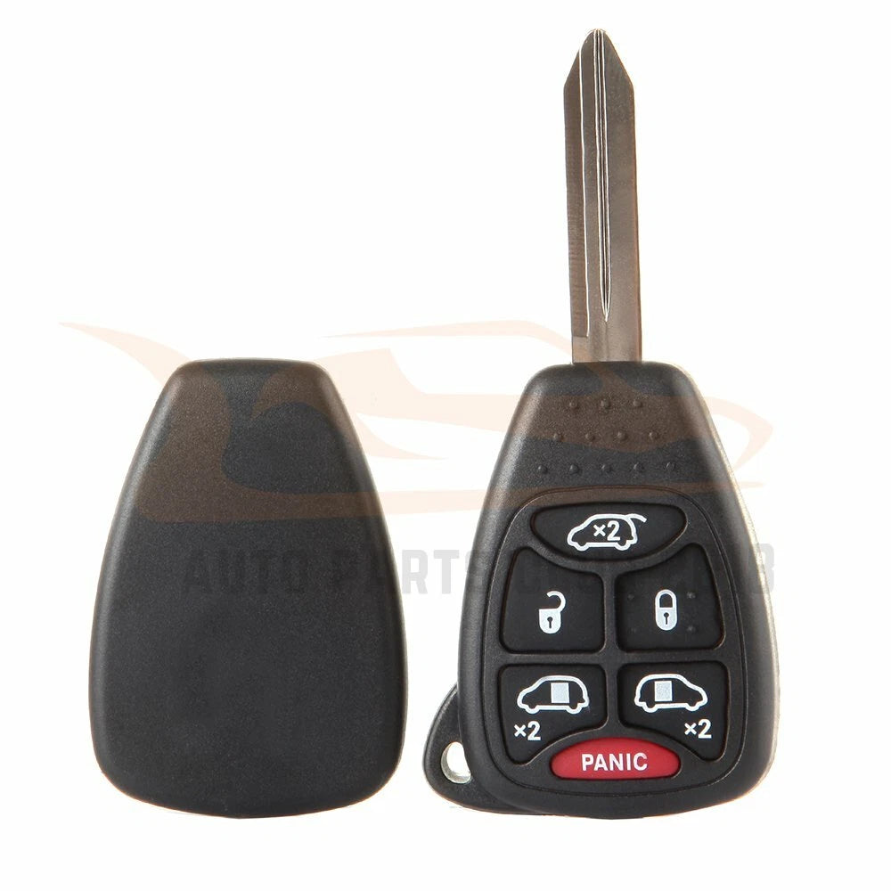 2X Key Entry Remote Fob for Dodge Grand Caravan (2004–2007) 6 Buttons