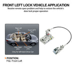 Front Left Driver Side Door Latch Assembly for Ford F-Series (1992–1997) F4TZ15219A65A