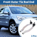 2pcs Front Outer Tie Rod Ends for Honda Accord (1990–1993) No. ES3153/ES3154
