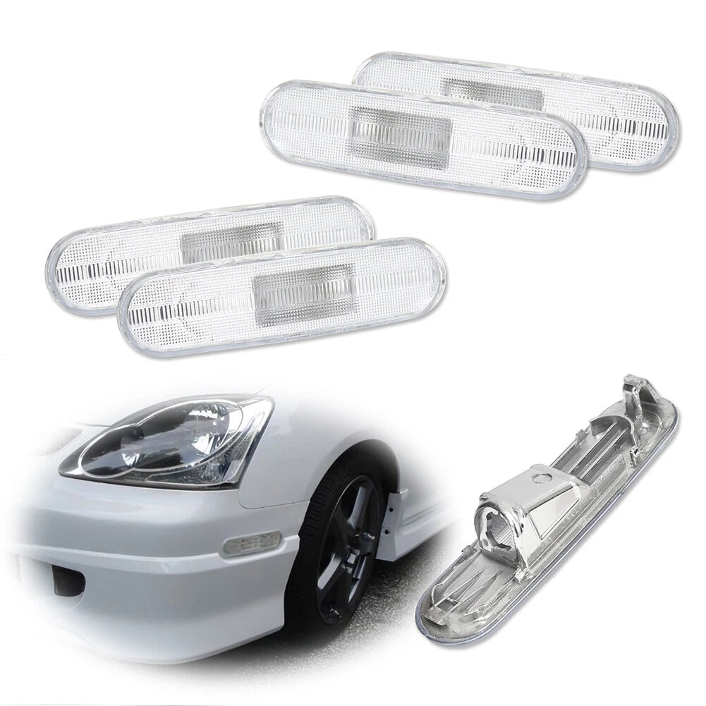 Clear Side Marker Light Housing for Honda Civic Si (2002–2005)