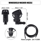 Set of 2 Windshield Washer Nozzles for Ford Edge (2015–2023) No.BT4Z17603A