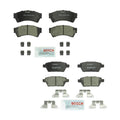 Set of 4 Bosch QuietCast Ceramic Disc Brake Pads for