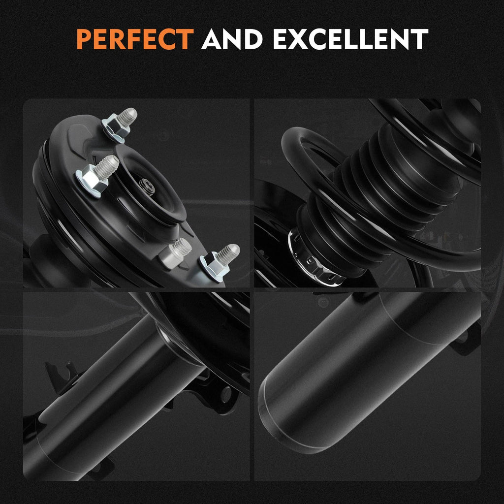 Pair Front Strut & Coil Spring Assembly for Honda Accord (2013-2017)