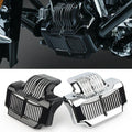 Black Stock Oil Cooler Cover for Harley Touring Electra Road Street Glide (11-15)