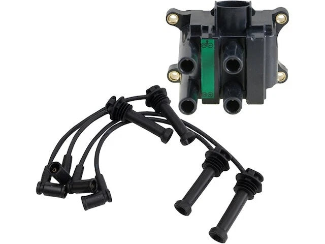 Ignition Coil and Spark Plug Wire Set for Mazda Tribute (2001–2004) KH511HC