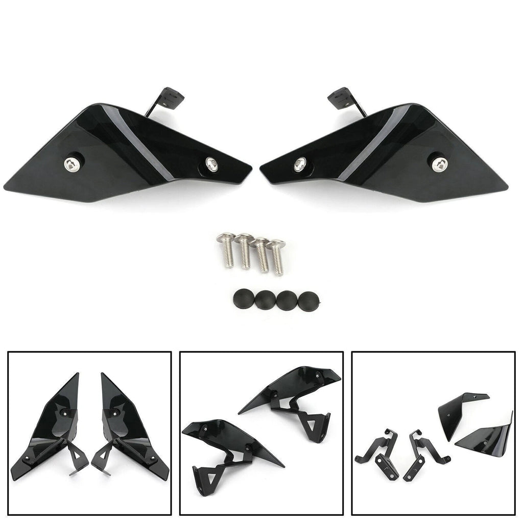 Windshield Air Deflector for Honda CRF1100L (2020–2023) Plastic Black T9