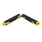 Yellow Universal Motor Brake Clutch Lever Grips Rubber Sleeve Cover