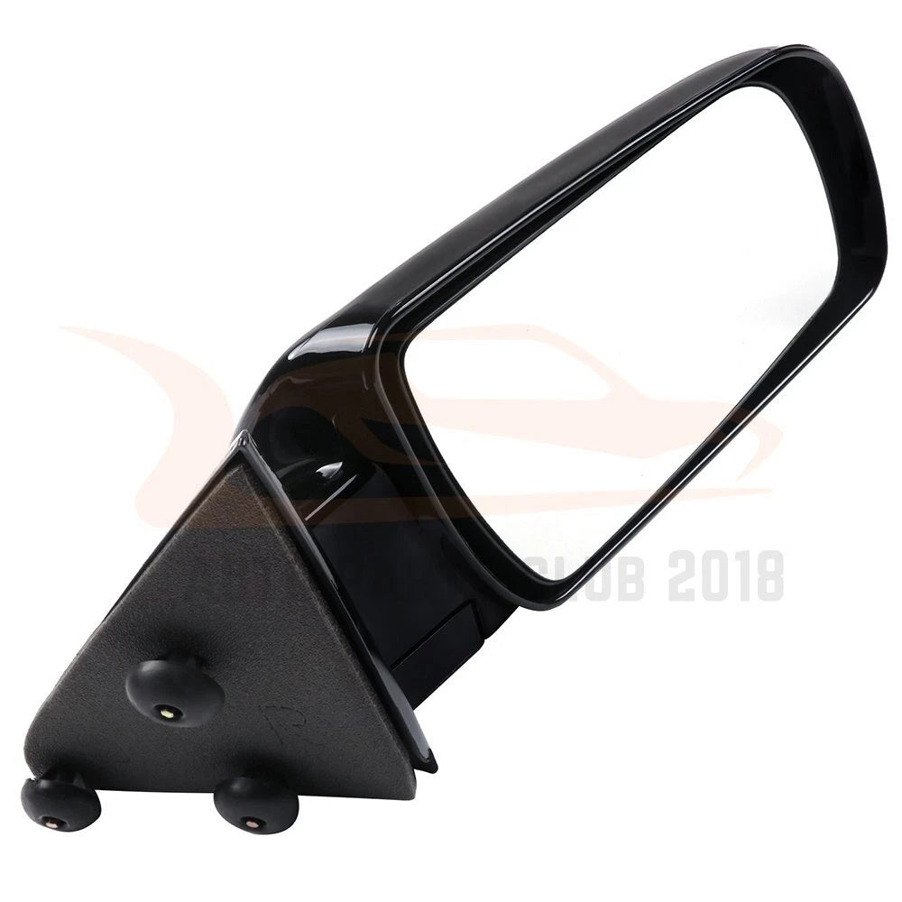 Passenger Side Folding Manual Black Mirror for GMC Chevy Pickup (1988–1998)