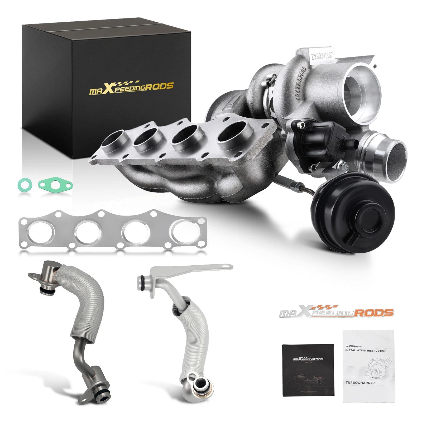 Turbo and Coolant Hose Kit for BMW 320i 328i 520i 528i X1 X3 Z4 (2012–2018)