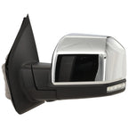 Heated Chrome Left Side Power Mirror for Ford F-150 (2015–2018)