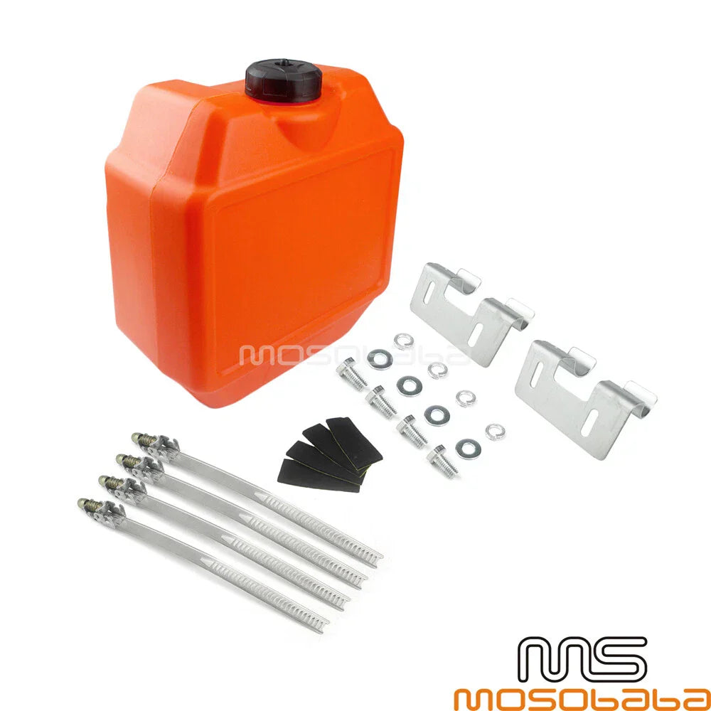 3 Gallon Front Fork Auxiliary Fuel Tank for MX SX XC 250 300 350 450 Dirt Bike