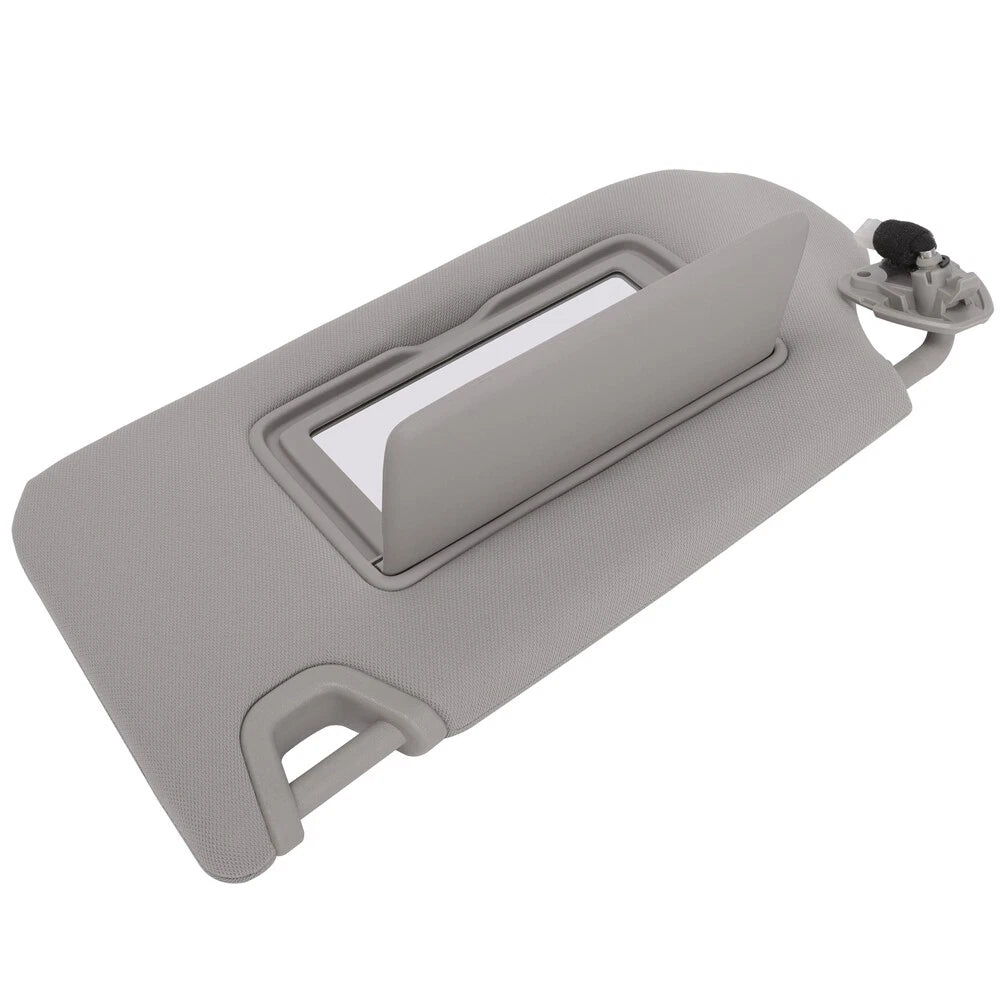 Left Driver Side Sun Visor for Nissan Altima (2013-2018) with Lamp Gray