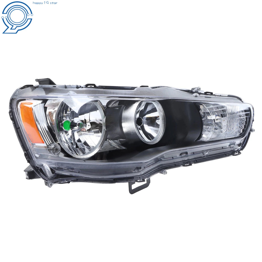 Headlight for Mitsubishi Lancer (2008–2017) Passenger Right Halogen