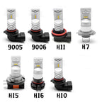 2x 6000K White 100W H15 LED DRL Bulb for Audi A3 (2015-2016)