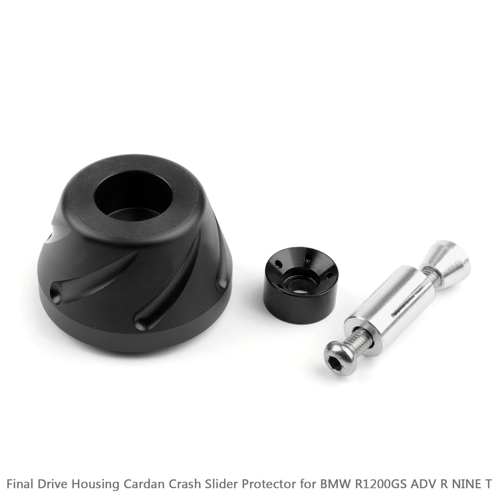 Rear Axle Fork Slider Protector for BMW R Nine T (2013–2018) BLK