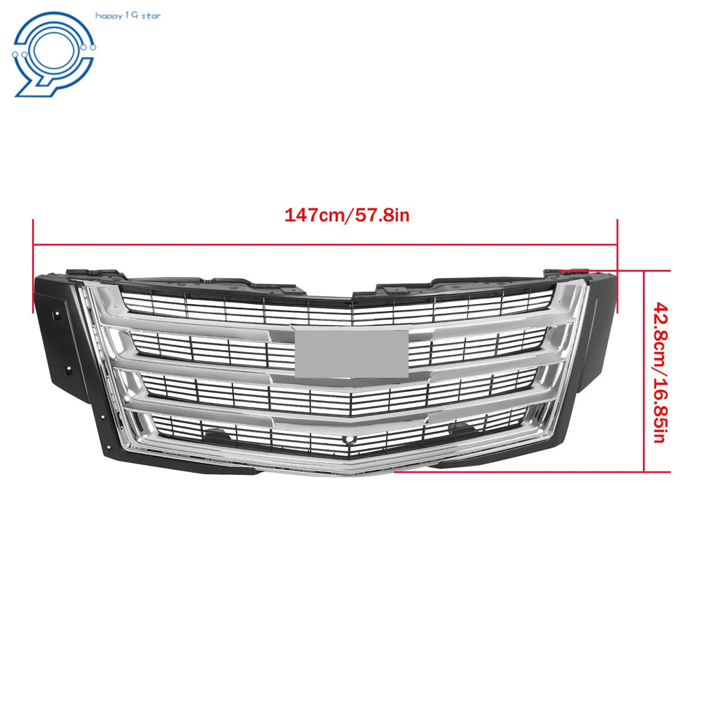 Chrome Front Bumper Grille for Cadillac Escalade (2015-2020)