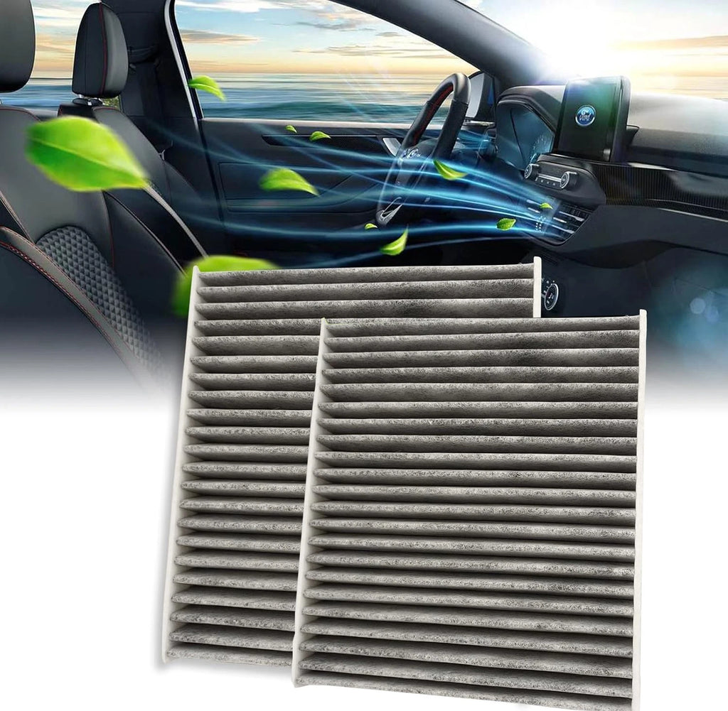 2X Carbon Cabin Air Filter for Lexus ES350 RX350 RX350L RX450h Mazda CX-9 (2018–2021)