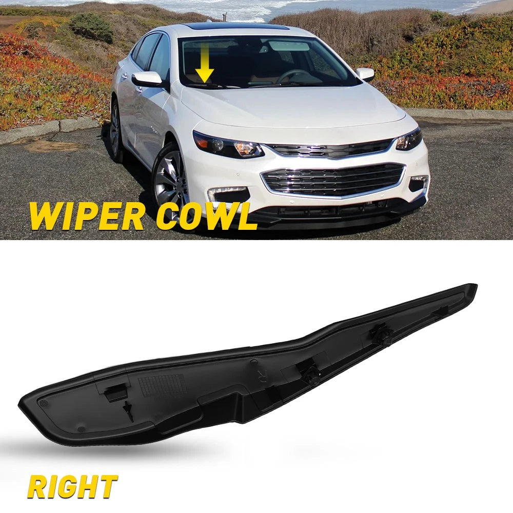 Passenger Side Air Inlet Grille Cowl Extension Cover for Malibu (2016–2025)