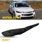 Passenger Side Air Inlet Grille Cowl Extension Cover for Malibu (2016–2025)