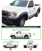 4" Silver Running Boards for Toyota Tundra Regular Cab (2007-2017)