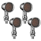 4X LED Turn Signal Bullet Blinker Amber for Yamaha Motorcycle
