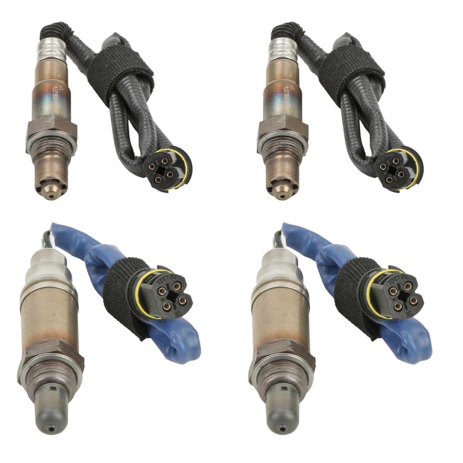 Set of 2 Bosch Oxygen Sensors for Benz C215 CL500 5.0L V8 (2004)
