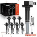Set of 8 Ignition Coils & Iridium Spark Plugs for Ford Mustang (2015–2018)