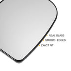 Pair Mirror Glass w/ Back Heated for Ford E150 E250 E350 (2004–2014)