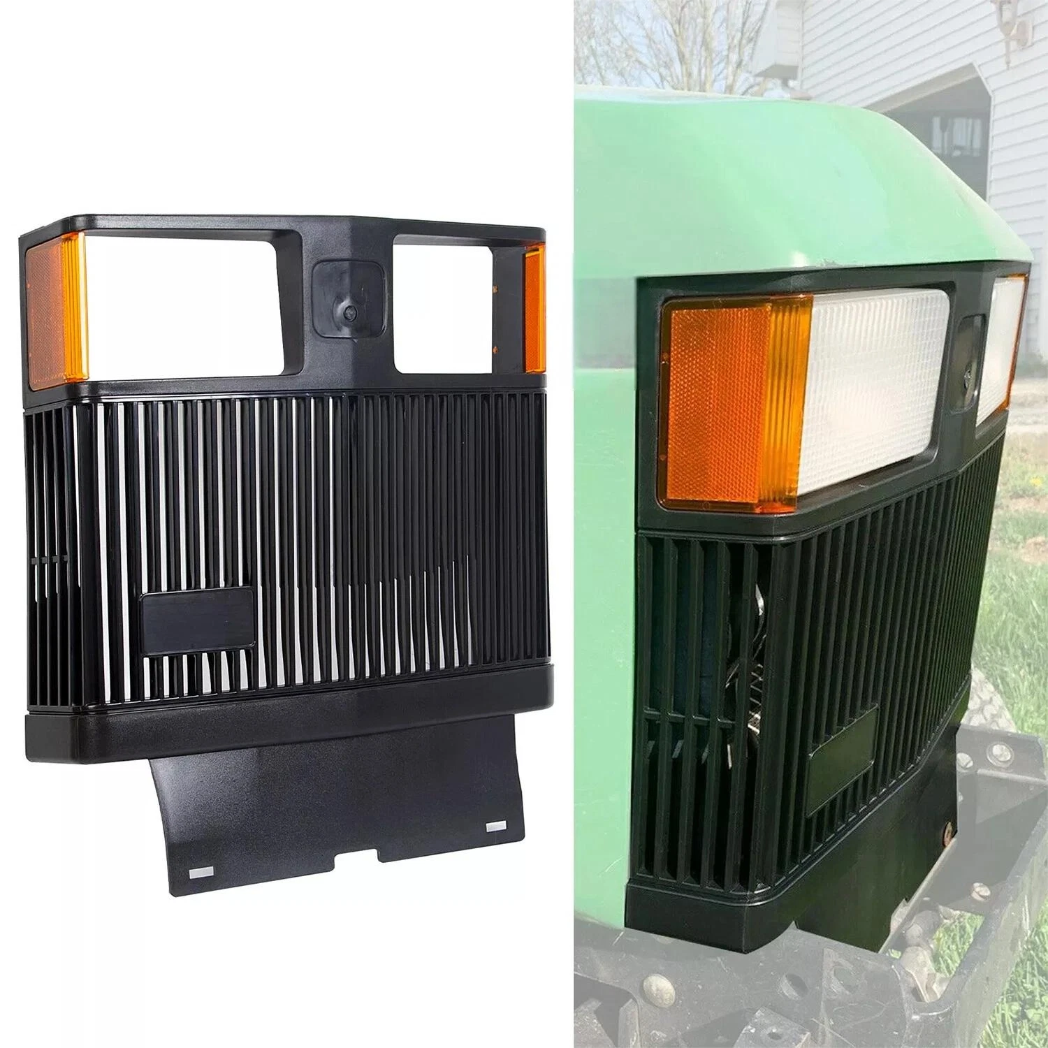 Front Grille w/Reflector for John Deere 415 425 445 455 (AM116207)