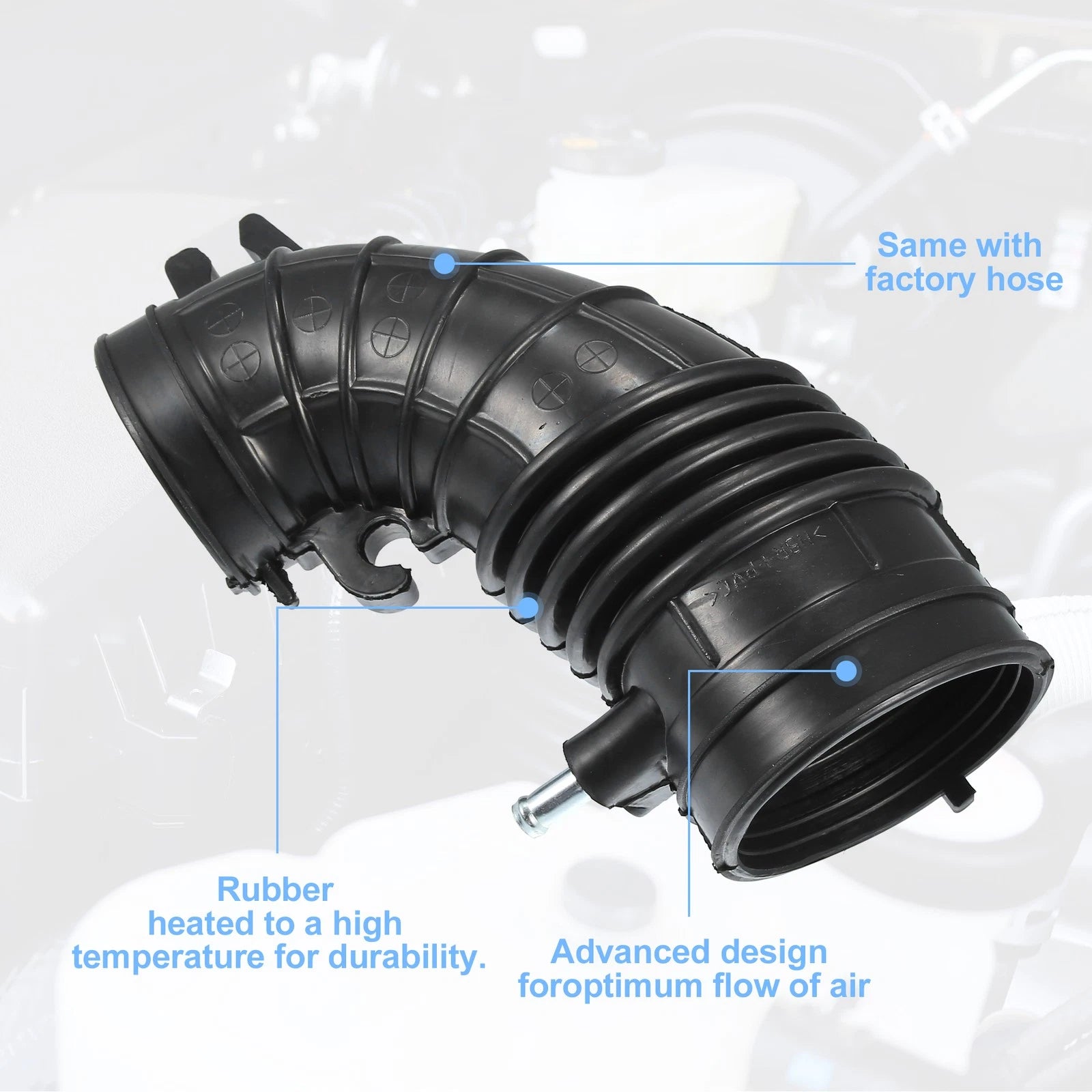Air Intake Hose No. 17228PNBJ00 for Honda CR-V 2.4L L4 (2005–2006)