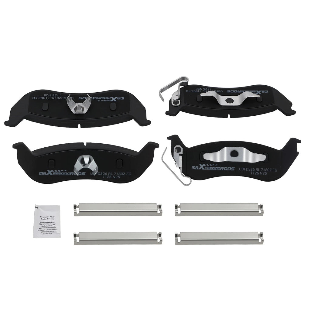 Set of 4 Rear Ceramic Brake Pads for Ford Crown Victoria/Ranger (1992–2011)