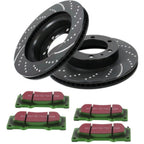 Set of 2 Brake Disc and Pad Kits for 4Runner Tacoma