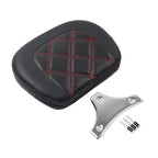 Sissy Bar Pad Bracket for Harley Street Glide (2014–2023) - Black Stitching