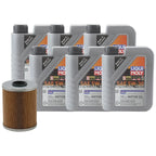6L Liqui Moly Special Tec LL 5W-30 Engine Oil Change Kit for BMW E34 525i (1988–1995)