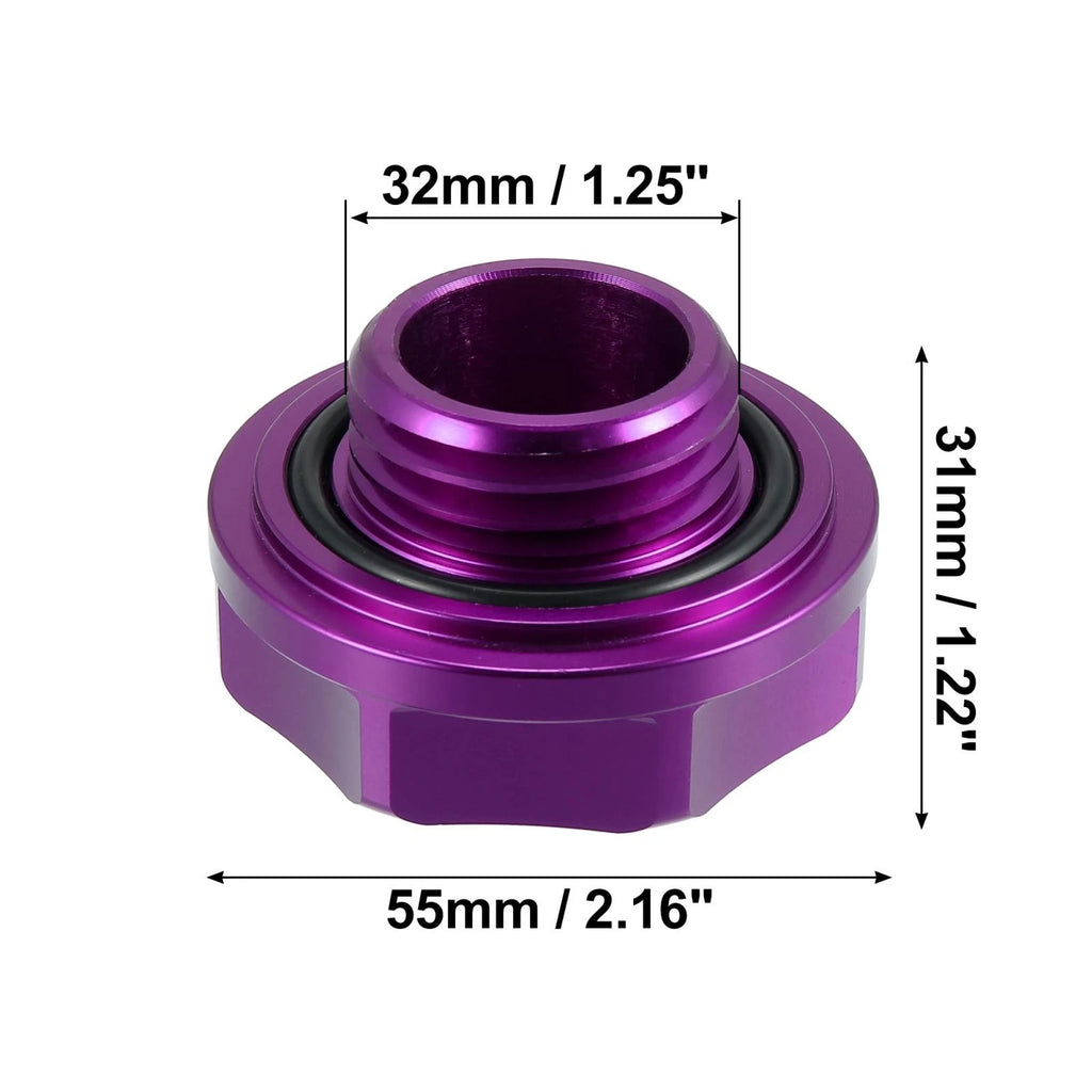 Aluminum Alloy Engine Oil Filler Cap for Honda Civic EK EG (1996–2000)