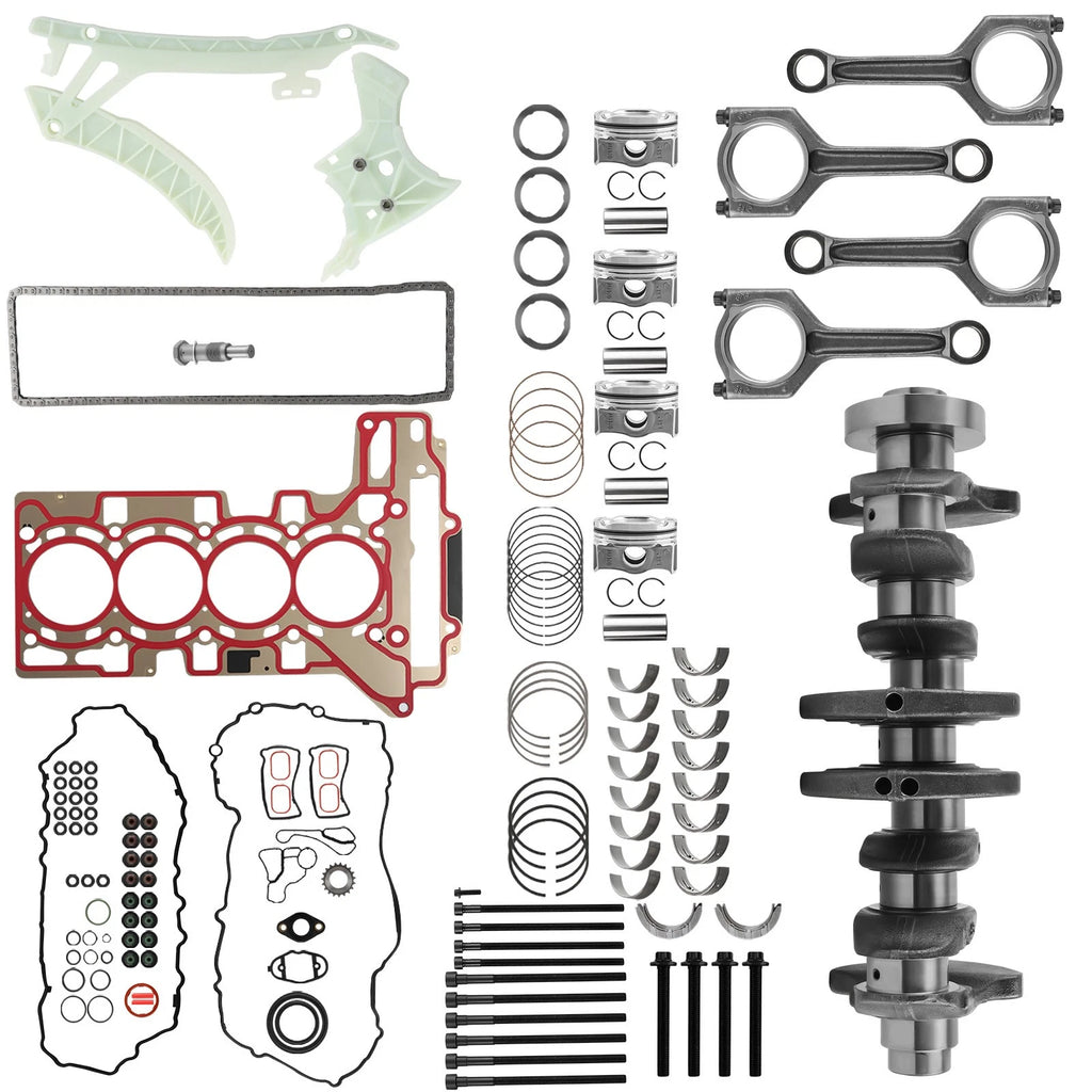Engine Rebuild Kit w/ Crankshaft, ConRod, Piston, Gasket for BMW N20 N26