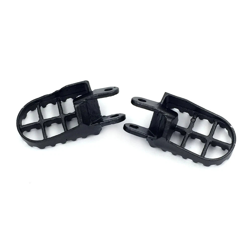 Gray Motocross MX Foot Pegs for Kawasaki KLX300R (1997–2007), KLX650 (1993–1995)