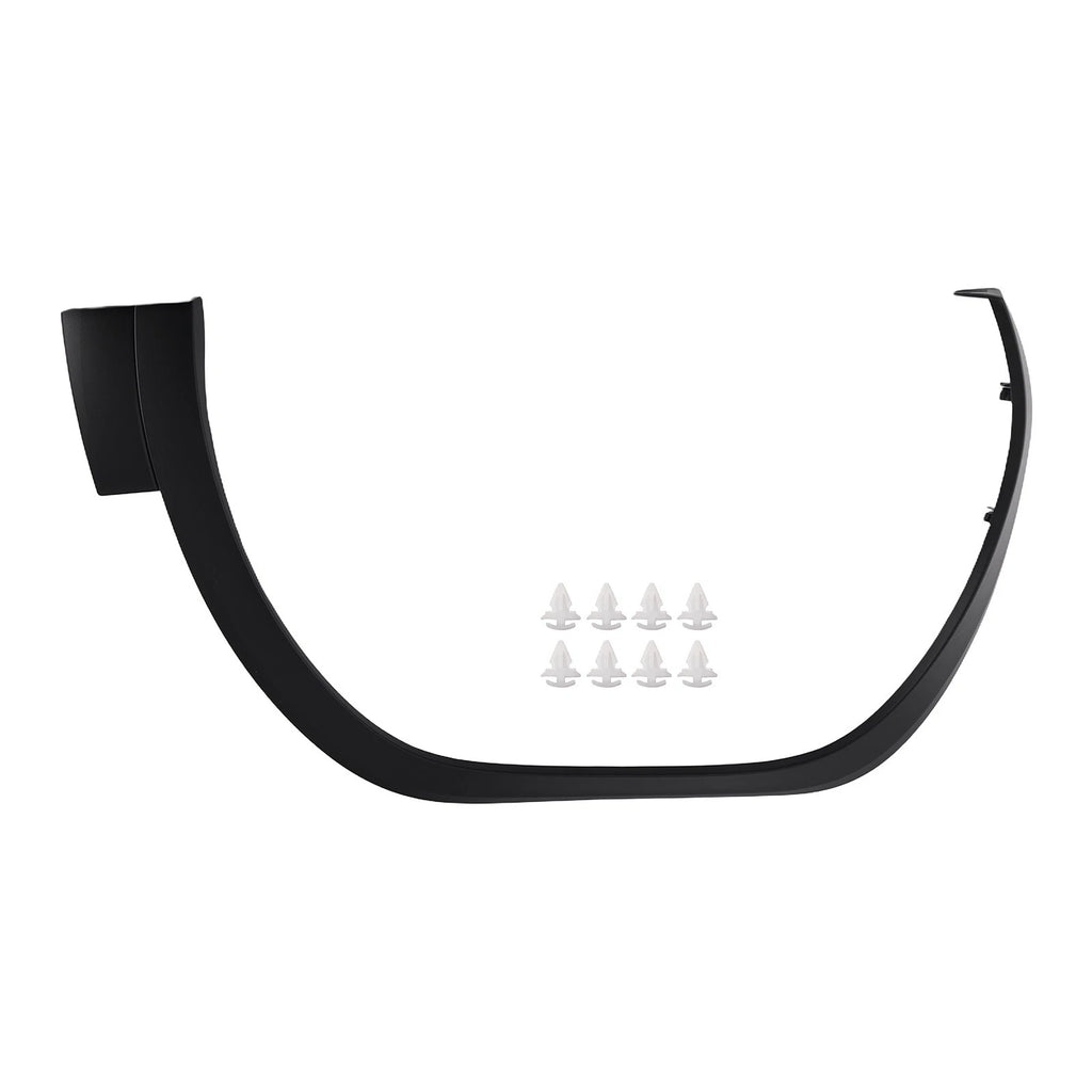 Driver Front Fender Molding for Volkswagen Atlas (2018–2021) Black